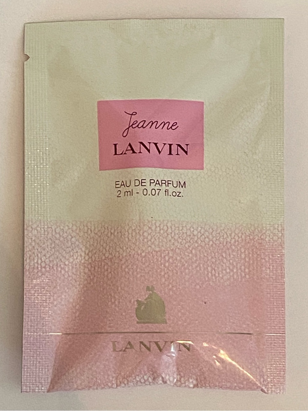 Jeanne Lanvin Eau de Parfum Sample